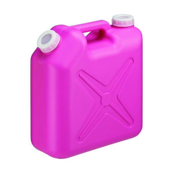 扁平缶10Lピンクノズルなし 0206PK 1点