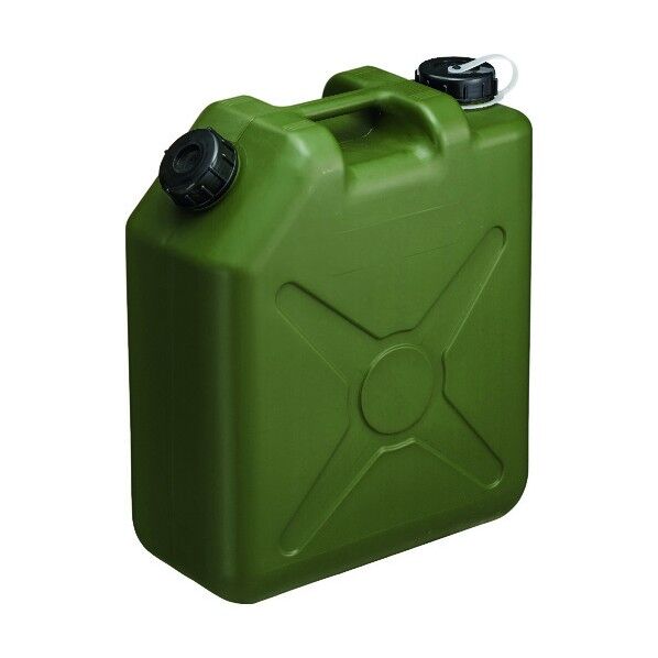 扁平缶20Lモスグリーンノズルなし 0207MG 1点