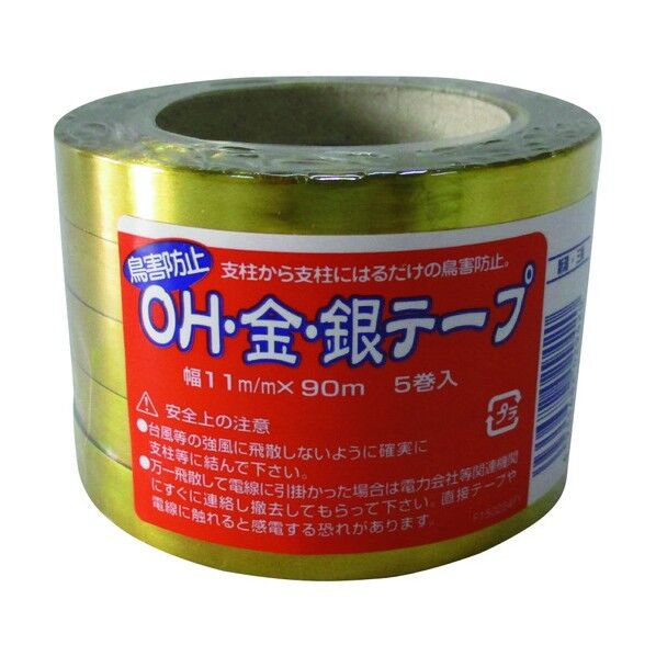 OH 金銀 テープ 11mm×90m 10L 1点