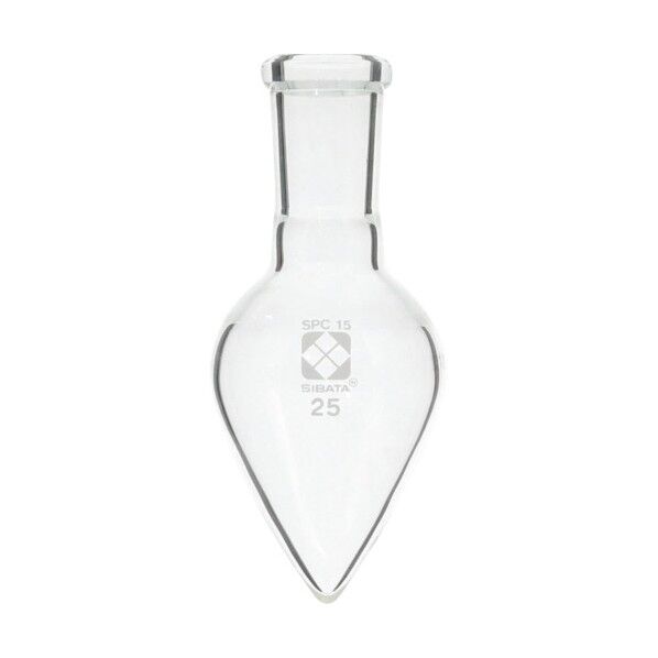SPC剣先梨形フラスコ 25mL 030130-152500 1個