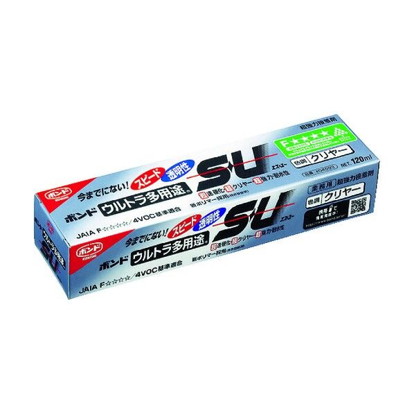 ボンド ボンド ウルトラ多用途S・U 193 x 50 x 38 mm クリヤー #04593 1箱
