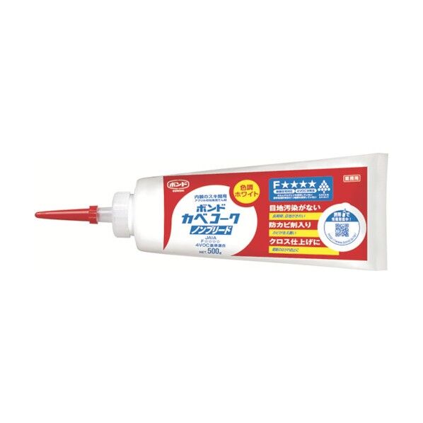 コニシ カベコークノンブリードホワイト500g ホワイト 260 x 88 x 60 mm #04671...