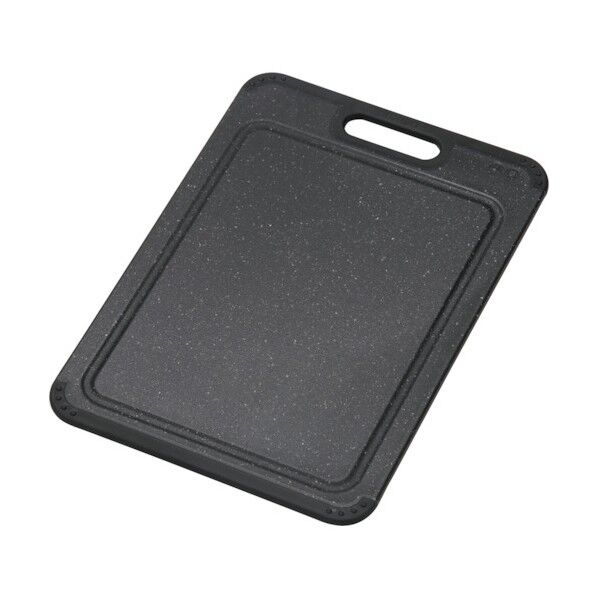 NEWラバー付ワイドまな板WL ブラックストーン WL 04412 1点