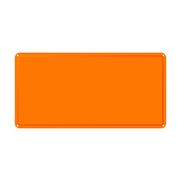 スチール無地板 スチール‐18(橙)明治山型 300×600×0.4mm 58185 1点