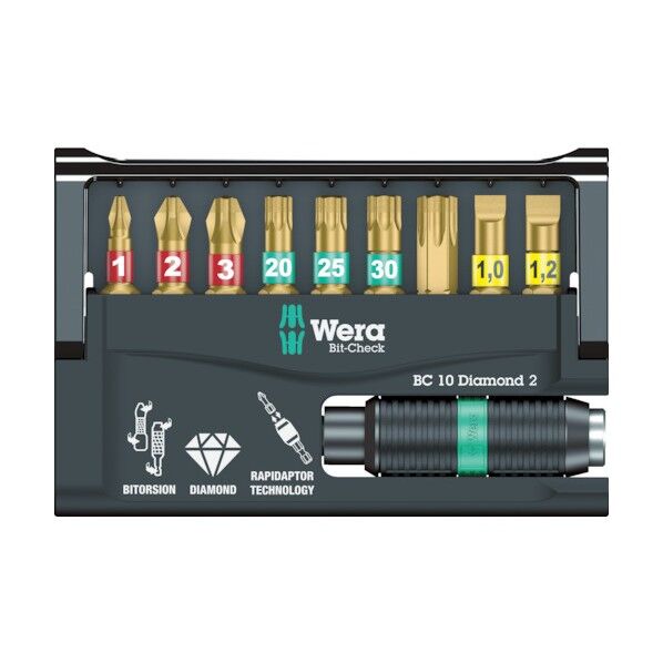 Wera ダイヤモンド ビットチェック 日本仕様