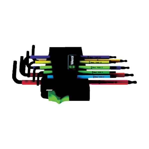 Wera967SPKL/10SMNマルチカラートルクスキーセット
