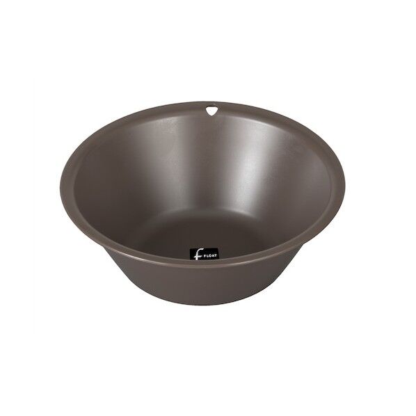 新輝合成 フロート湯桶N25 フック穴付 ブラウン 07744 1点...