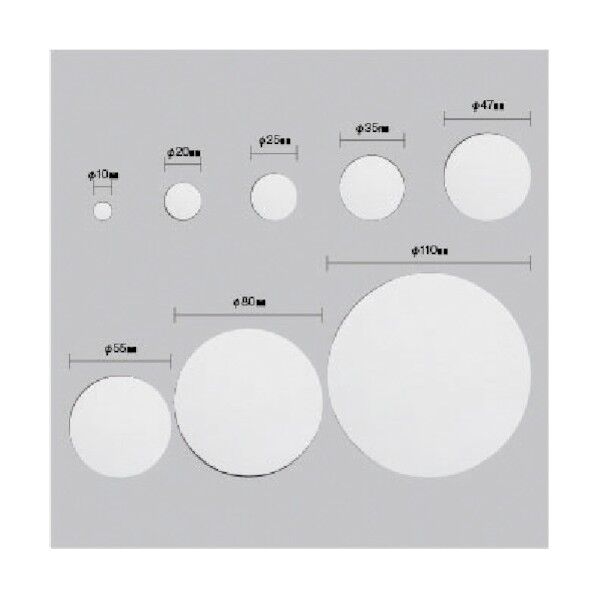ＳＩＢＡＴＡ　ＰＴＦＥバインダーフィルター　ＴＦ９８　φ５５　１００枚入 080130-98055 100枚