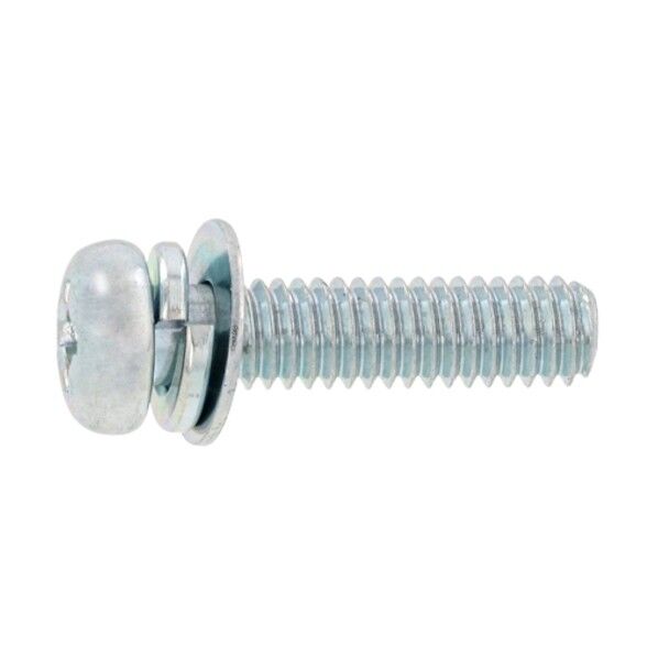 組込みねじ (+)ナベP=4(鉄(または標準)・BC(黒クロメート)) M3×25 10-00-0004-0030-0250-10 1000本