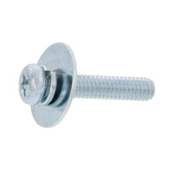 組込みねじ (+)ナベPD=3 W径大(鉄(または標準)・三価ホワイト) M5×10 10-00-00W9-1410-0510-03 450本