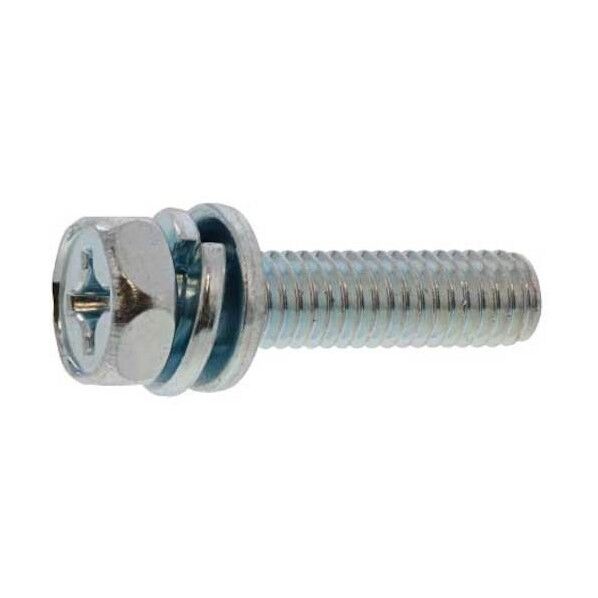 組込みねじ (+)アプセットI=4(鉄(または標準)・ユニクロ) M6×25 10-00-0114-0060-0250-01 350本