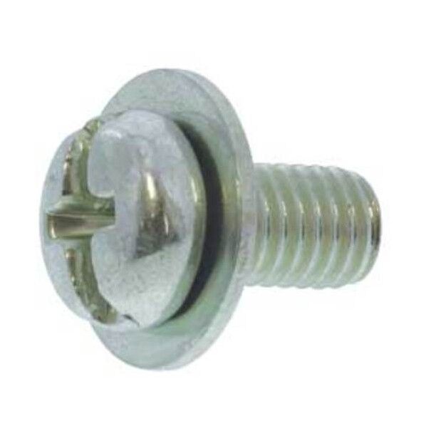 組込みねじ (+-)ナベP=1(鉄(または標準)・BC(黒クロメート)) M6×20 10-00-0201-0060-0200-10 300本