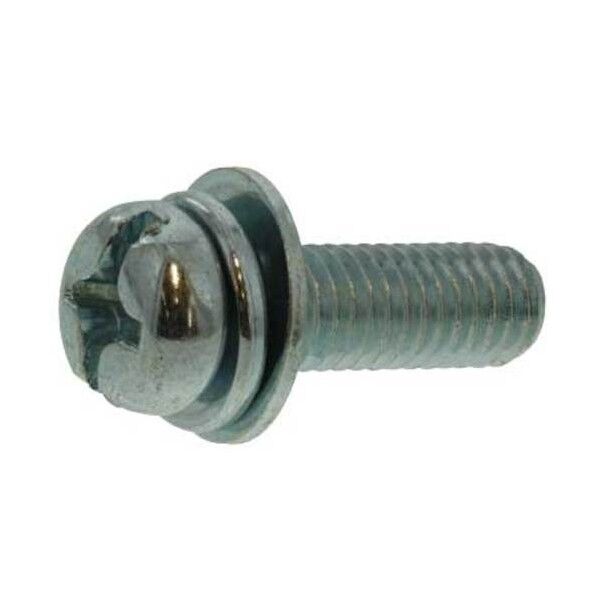 組込みねじ (+-)ナベP=3(鉄(または標準)・三価ホワイト) M3×12 10-00-0203-0030-0120-03 1600本