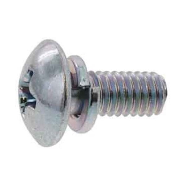 組込みねじ (+)トラス P=2(鉄(または標準)・三価ホワイト) M4×6 10-00-0302-0040-0060-03 1600本