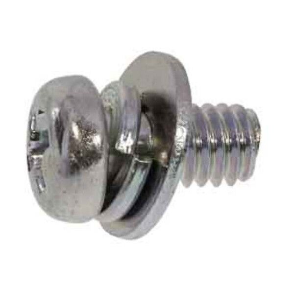 組込みねじ ピタック(+)ナベI=3(鉄(または標準)・三価ホワイト) M3×6 10-00-P013-0030-0060-03 3000本