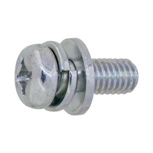 組込みねじ (+)ナベI=3(薄板用(鉄(または標準)・三価ホワイト) M3×10 10-00-U013-0030-0100-03 1500本