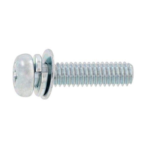 組込みねじ (+)ナベP=4(黄銅・ニッケル) M4×35 10-01-0004-0040-0350-05 500本