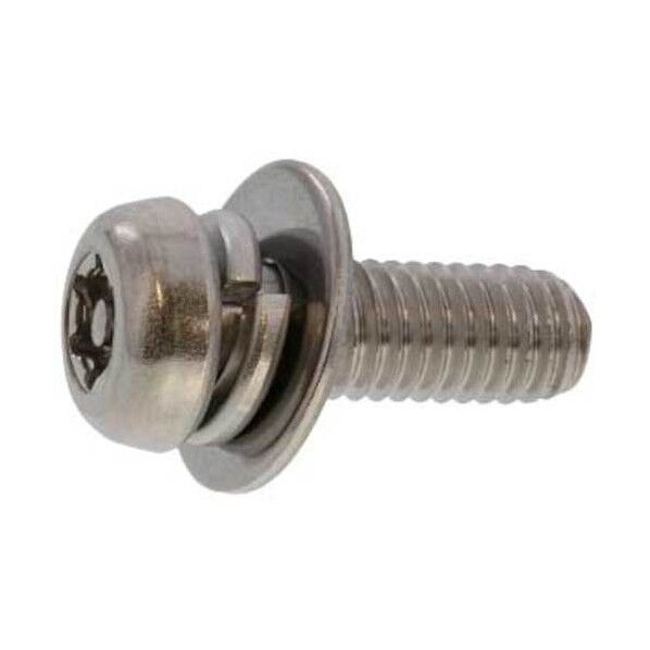 組込みねじ TRXタンパー ナベP=3 SUS(ステンレス)・生地(または標準) M3×10 10-02-T103-0030-0100-00 1000本