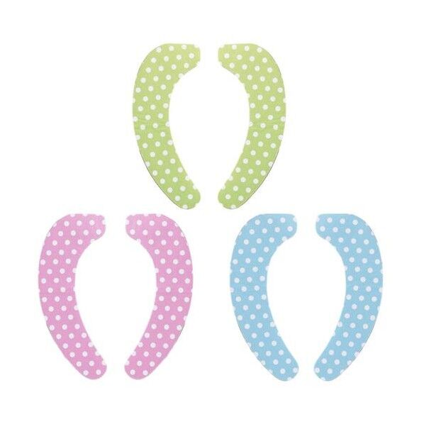 アイメディア ピタットおくだけ消臭便座シート 3色組ドット柄 1009653 1点...