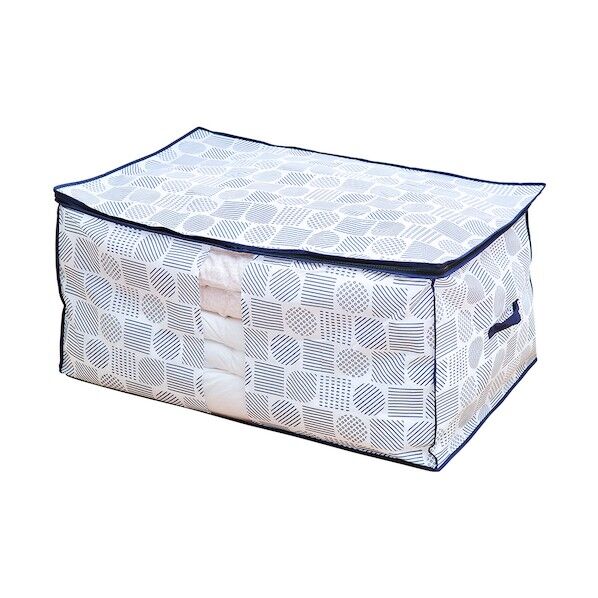 アイメディア 布団・こたつ布団収納袋 北欧柄 1009535 1点...