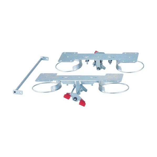 ドンキーカート用リング式ストッパー 自在4輪用