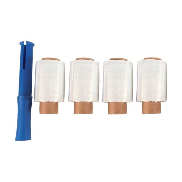 ミニストレッチフィルム手巻きホルダーセット