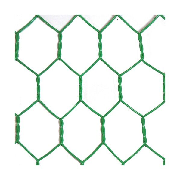 ビニール 亀甲金網 グリーン #16(1.5mm)x16mm / 910mmx15M 10160202 1巻