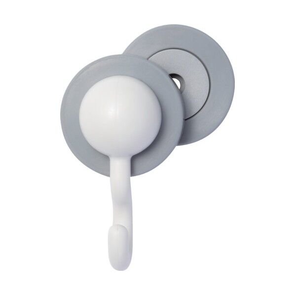 挟んで使うマグネット マグサンド jフック ホワイト 1-0245SAND-JW 1点