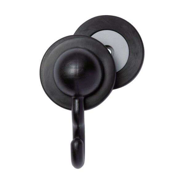 挟んで使うマグネット マグサンド jフック ブラック 1-0252SAND-JB 1点