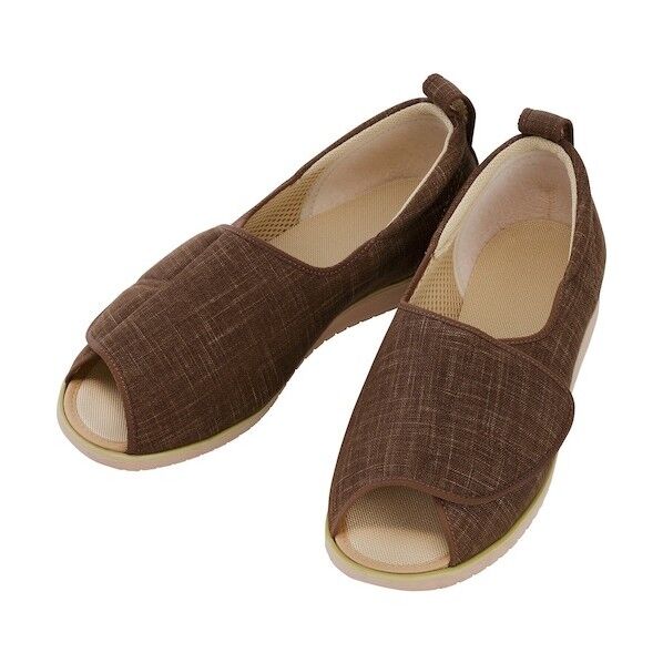 オープン和 茶 LL(24.0~24.5CM) 10260210051 1点