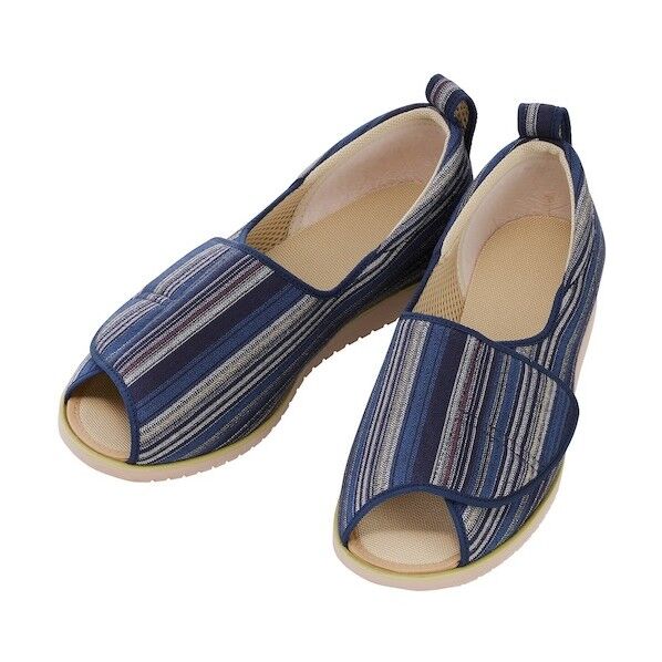 オープン和 L(23.0~23.5CM) 青 10260440041 1点