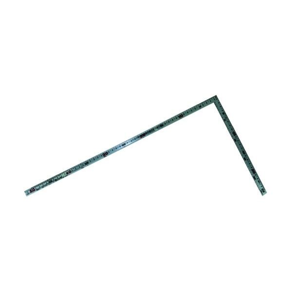 曲尺 内ぴた 日本一 大工用裏面角目盛赤数字入JIS(さしがね) シルバー 50cm 10359 1点