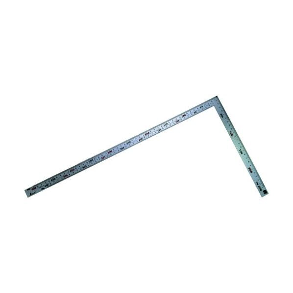 曲尺厚手広巾裏面1尺6寸併用目盛(さしがね) 50cm 10414 1点