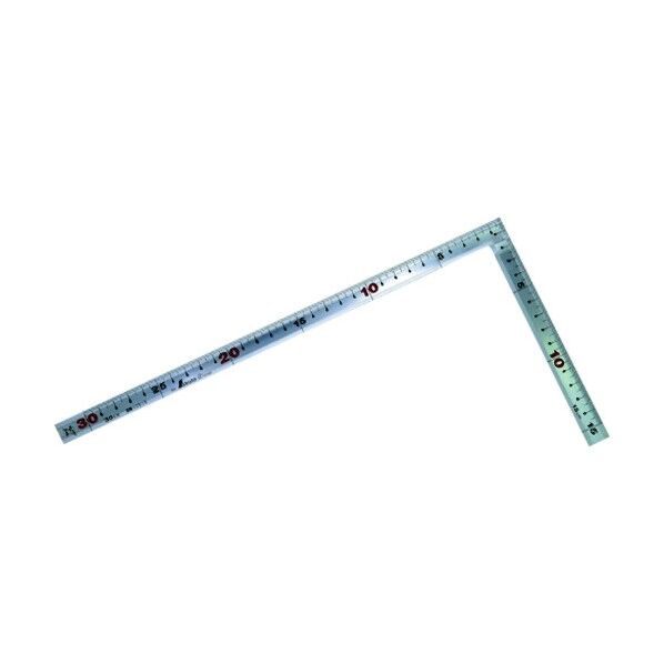 巻金大工用裏面角目盛JIS シルバー 30cm 10510 1点