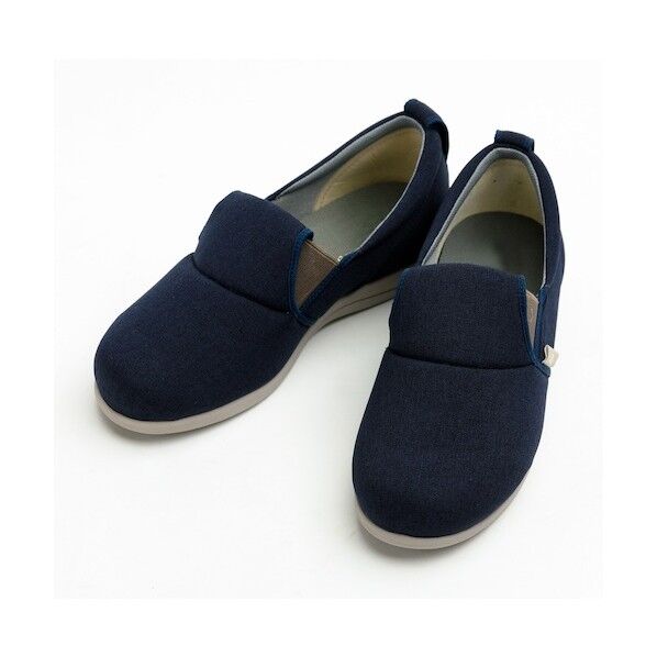 ゆったり簡単スリップオン ネイビー S(21.0～21.5CM) 10430450021   1点
