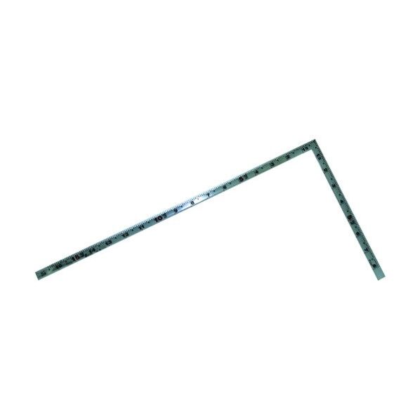 曲尺 鶴亀 裏面50cm併用目盛赤数字入(さしがね) シルバー 1尺6寸 10556 1点