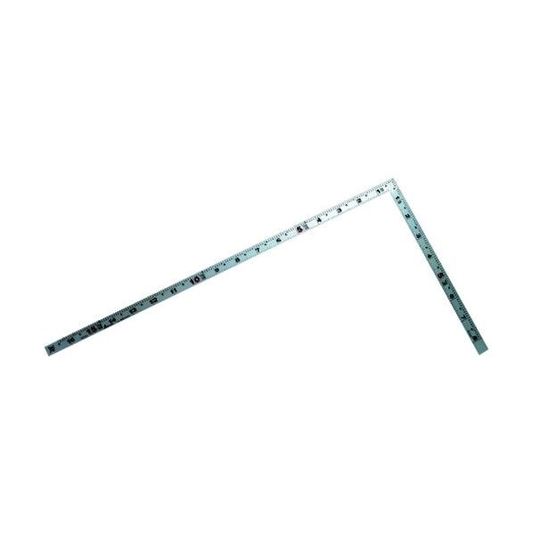 曲尺平ぴた表裏尺相当目盛(さしがね) シルバー 1尺6寸 10595 1点