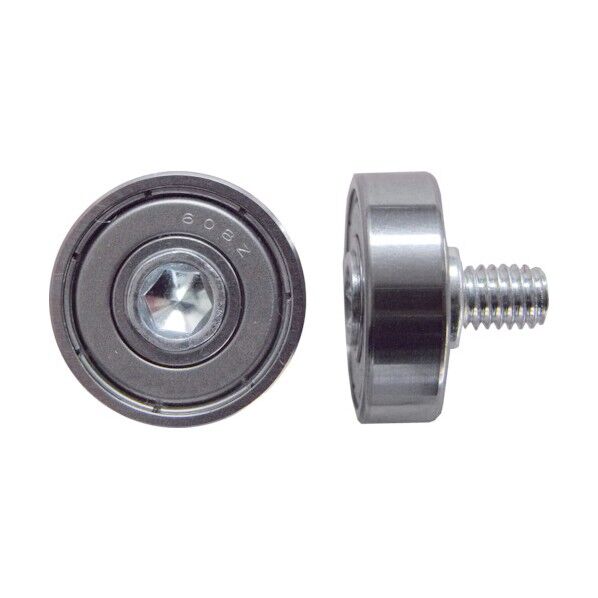 スチールベアリング(十字溝・六角穴ボルトかしめタイプ)