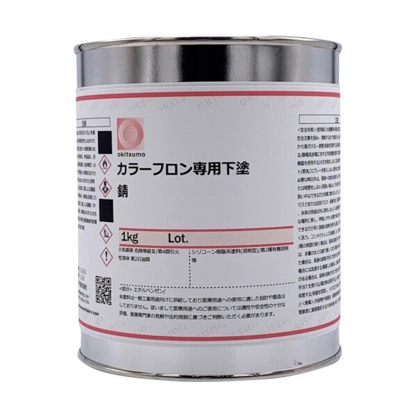 オキツモ カラーフロン専用下塗 10FU 錆 1kg 10FU 1KG 1点...