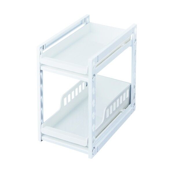 ファビエ2 スライド式2段ラック(250浅深) 110010766 1点