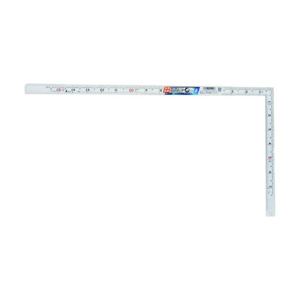 曲尺同厚 ホワイト 1尺5寸/50cm 併用目盛 名作