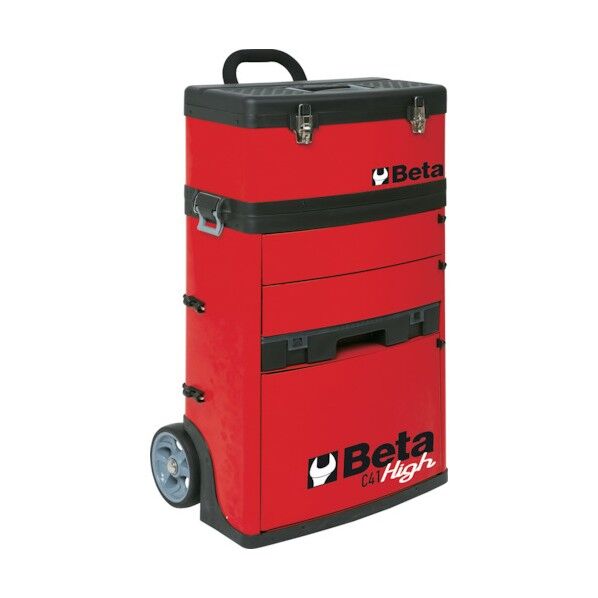 移動式ツールトロリー C41H レッド 41000008 1点