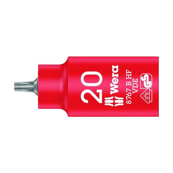 8767 B VDE 絶縁ホールディングファンションビットソケット(電気工事用) TX20 004920 1点