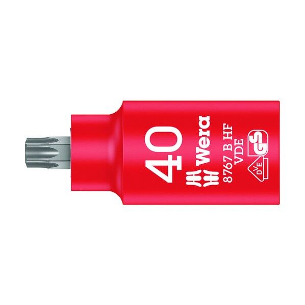 8767 B VDE 絶縁ホールディングファンションビットソケット(電気工事用) TX40 004924 1点