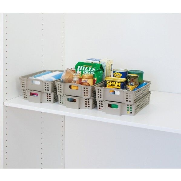 スタックカーゴ A5 ベージュ 幅19.5×奥行き27.6×高さ6.4cm F2526 1個