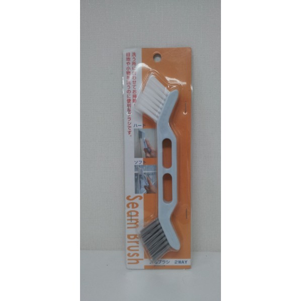 2Way目地ブラシ 幅23×奥行き1.5×高さ4.5cm 1個