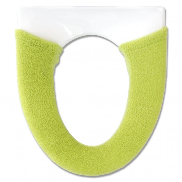 ノルン 洗浄暖房専用 便座カバー グリーン 1個