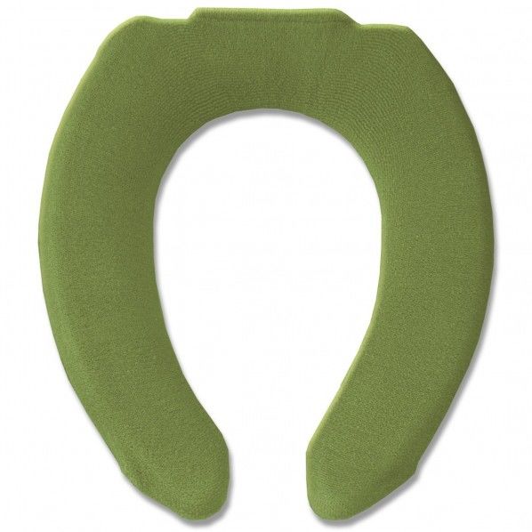 シャンラパン U型便座カバー グリーン (G) 幅390×長さ440mm CL-U-1 1個