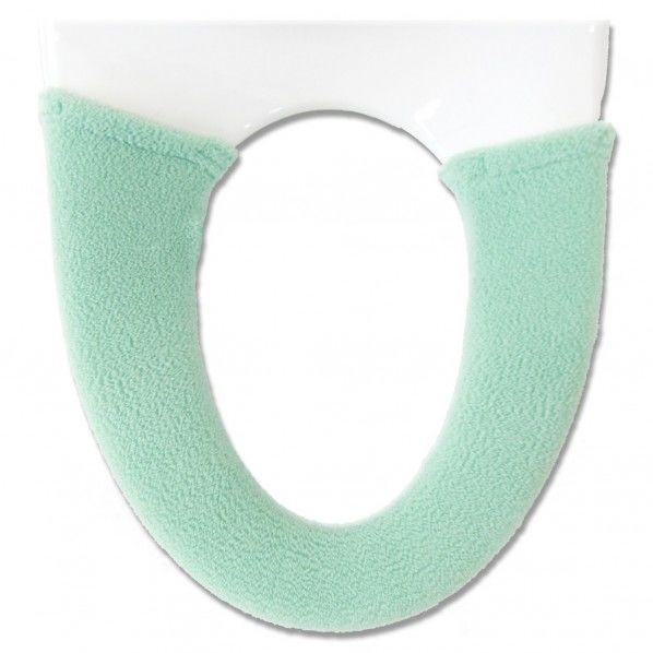 エブリー洗浄暖房専用便座カバー グリーン (G) 幅90mm×奥行10mm×長さ780mm 1個