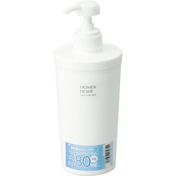 HOME&HOME ディスペンサー ホワイト 幅8.7×奥行8.7×高さ20cm 1点